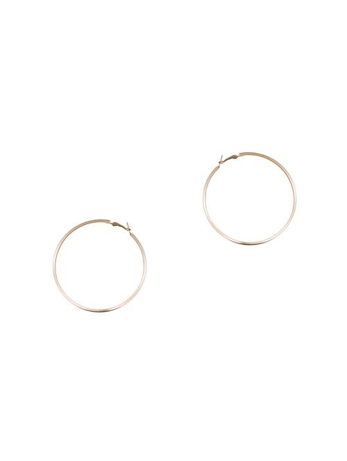 gold tone hoop earring - 16607226 - Very Small Image - 1