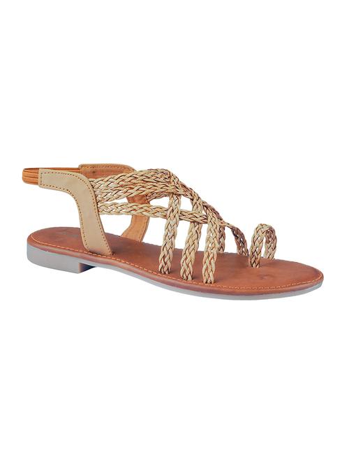 beige back strap sandals - 16615282 - Very Small Image - 1