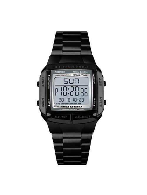 skmei 1381 square dial digital watch - 16615963 - Very Small Image - 1