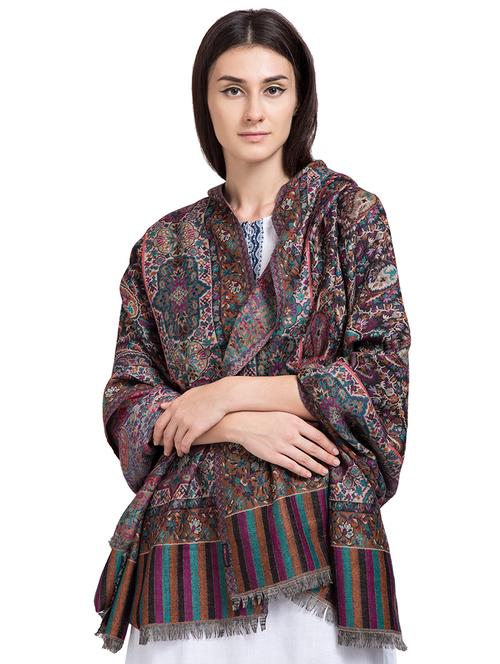 paisley printed shawl - 16616183 - Very Small Image - 1