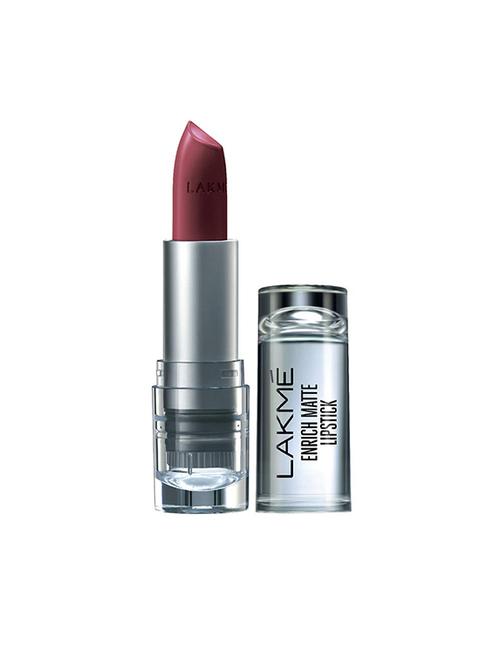 lakme enrich matte lipstick, shade rm10 - 16620713 - Very Small Image - 1