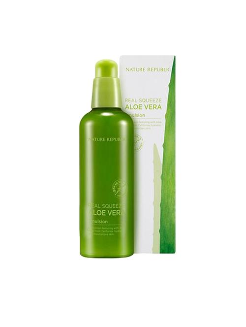 nature republic real squeeze aloe vera emulsion  - 16627034 - Very Small Image - 1