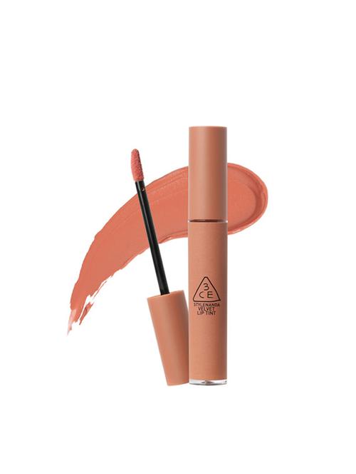 3ce velvet lip tint #new nude - natural peach beige with a drop of pink - 16627948 - Very Small Image - 1