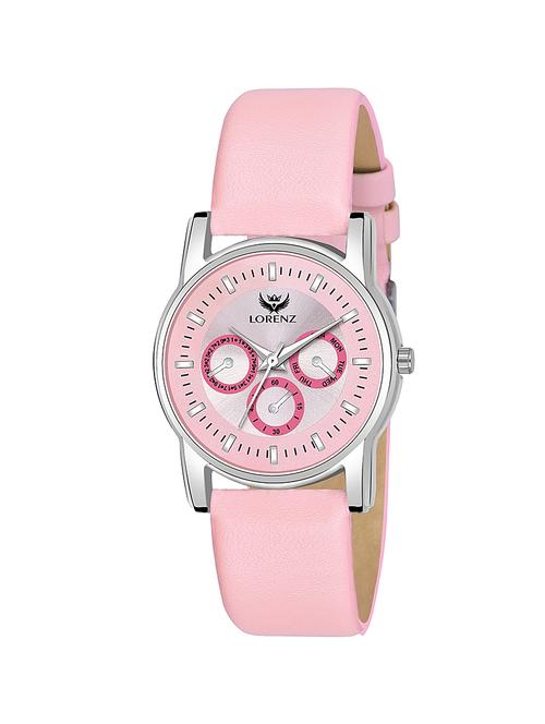 lorenz pink dial analog watch for women- (as-65a) - 16632137 - Very Small Image - 1