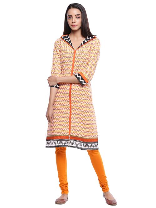 women's straight kurta - 16634535 - Very Small Image - 1