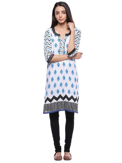 women's straight kurta - 16634539 - Very Small Image - 1