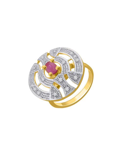 gold brass finger  ring - 16634761 - Very Small Image - 1