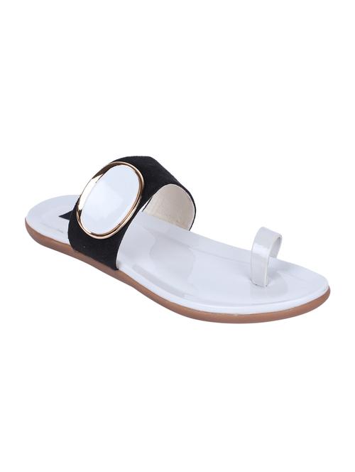 black one toe sandals - 16641246 - Very Small Image - 1