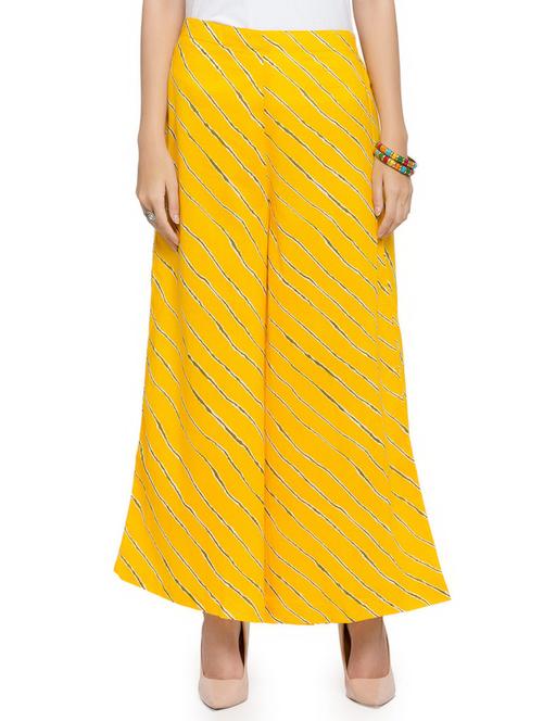 high rise striped palazzo  - 16641493 - Very Small Image - 1