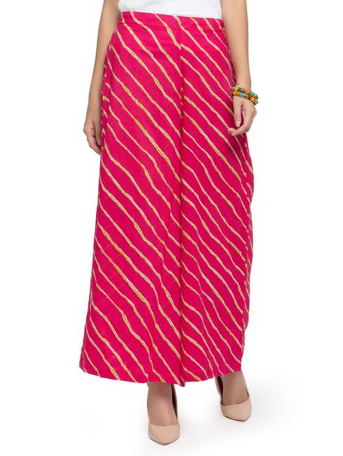 high rise striped palazzo  - 16641494 - Very Small Image - 1