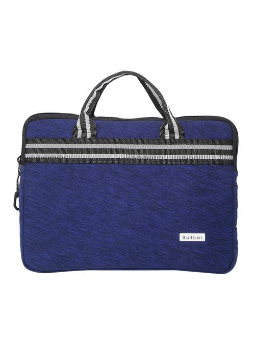 blue polyester laptopbag - 16644165 - Very Small Image - 1