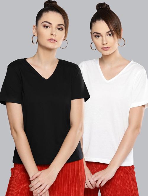 women's t-shirt combo - 16649231 - Very Small Image - 1