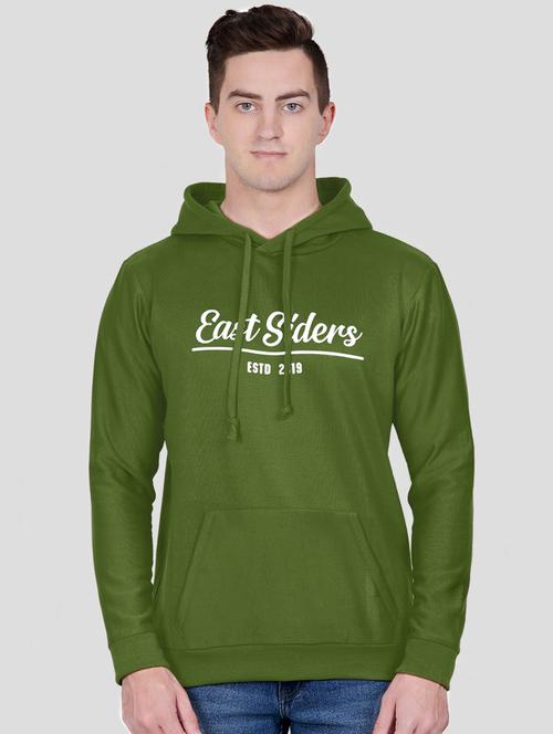 green chest print sweatshirt - 16650791 - Very Small Image - 1