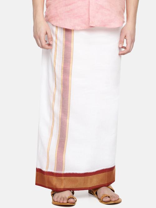 white solid lungi  - 16650875 - Very Small Image - 1