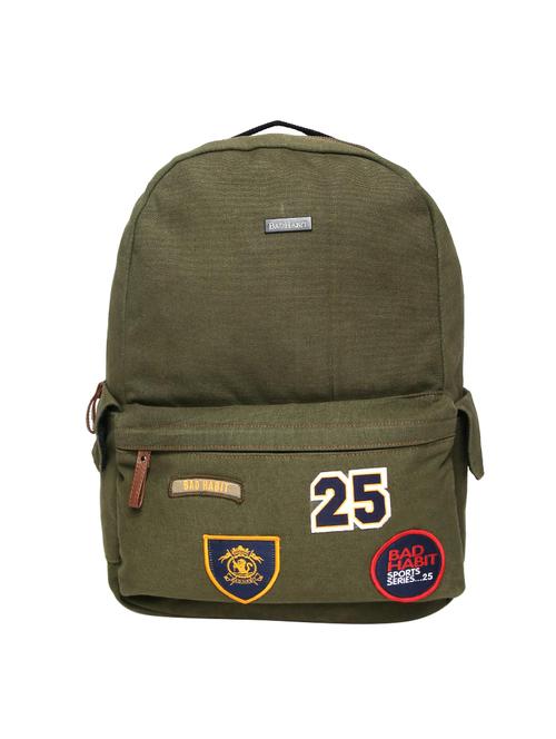 olive green canvas backpack - 16659473 - Very Small Image - 1