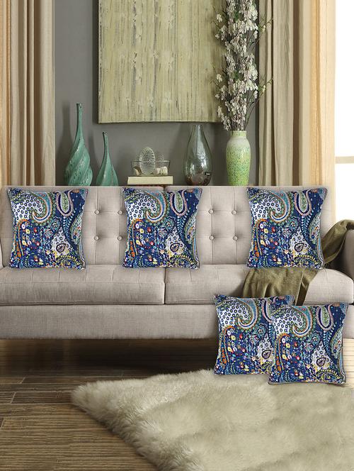  cotton kantha work cushion cover  - 16662838 - Very Small Image - 1