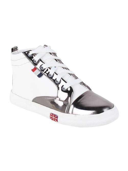 white lace-up sneakers - 16665876 - Very Small Image - 1