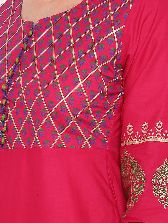 women's a-line kurta - 16665903 - Standard Image - 3