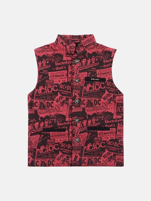 button detail  cotton nehru jacket - 16666737 - Very Small Image - 1