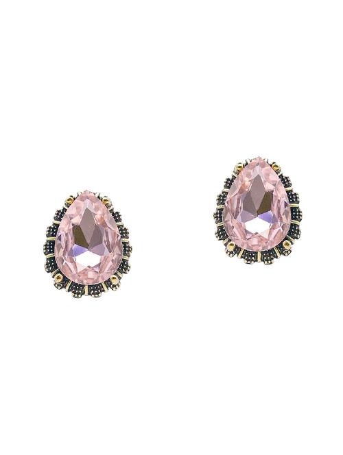 pink gold studs earring - 16667671 - Very Small Image - 1