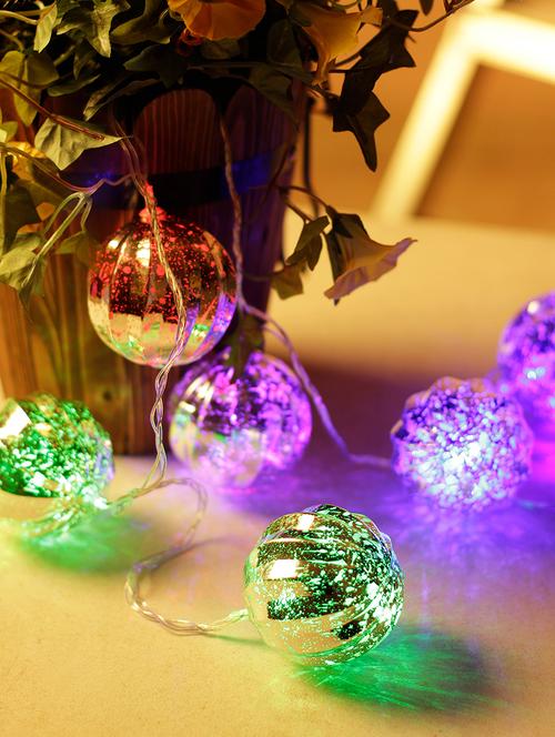 shining and sparkling colourful ball lights in big size - 16667713 - Very Small Image - 1