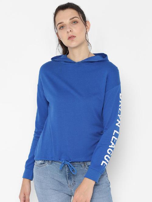 knotted hem hooded sweatshirt - 16668952 - Very Small Image - 1