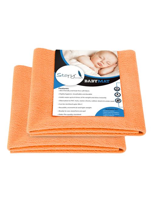 orange 2 pcs small baby mat - 16670259 - Very Small Image - 1