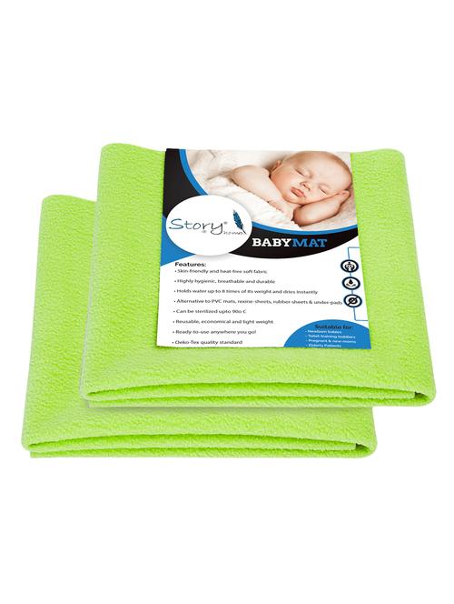 green 2 pcs small baby mat - 16670274 - Very Small Image - 1