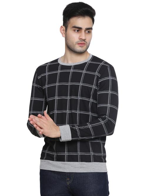 black checkered t-shirt - 16671208 - Very Small Image - 1