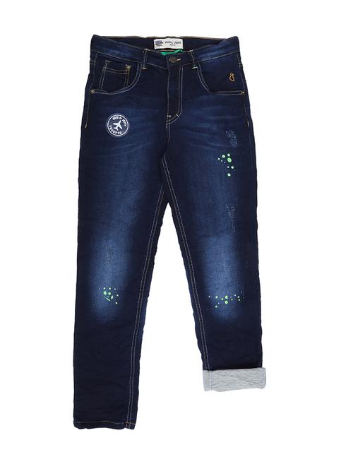 dark blue denim washed jean - 16672336 - Very Small Image - 1