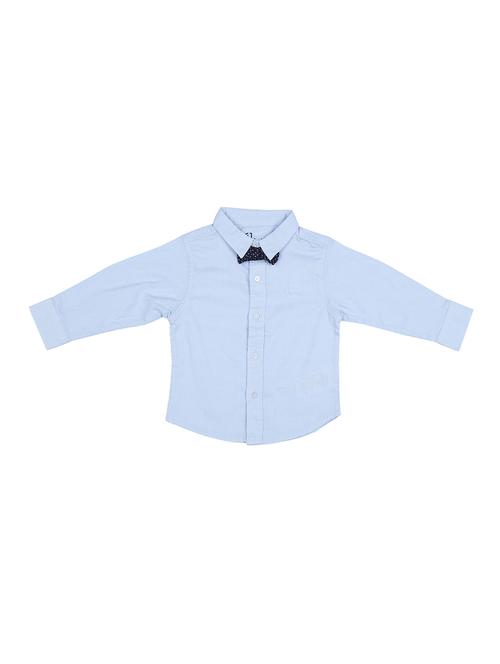 dark blue cotton shirt - 16672459 - Very Small Image - 1