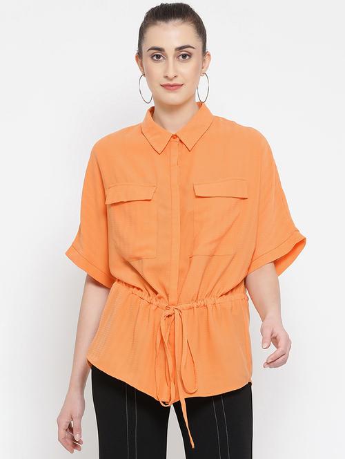 tie knot pocket detail shirt - 16673834 - Very Small Image - 1