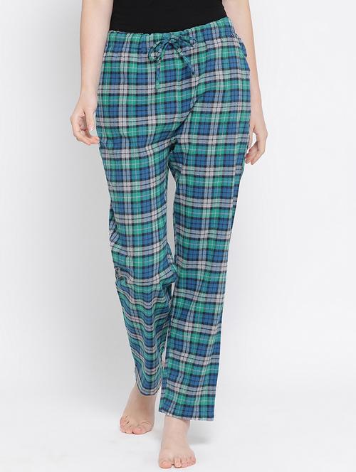drawstring checkered pajama - 16673844 - Very Small Image - 1