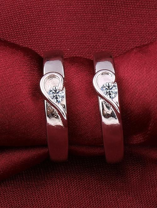 silver tone  silver plated finger ring - 16675117 - Very Small Image - 1