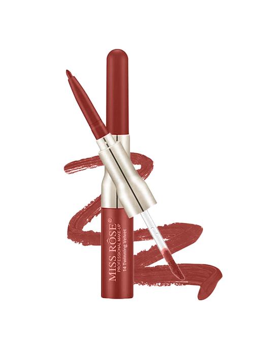 miss rose lipliner plus matte finish lip color shade#14 - 16678242 - Very Small Image - 1