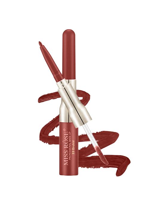 miss rose lipliner plus matte finish lip color shade#33 - 16678249 - Very Small Image - 1