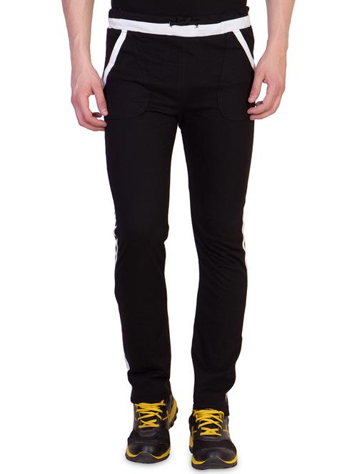 black side striped track pant - 16679387 - Very Small Image - 1