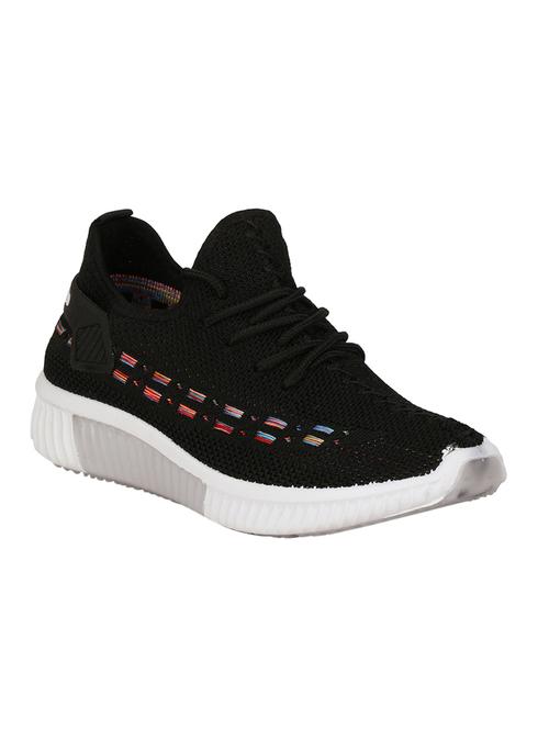 black lace-up sports shoes - 16680122 - Very Small Image - 1