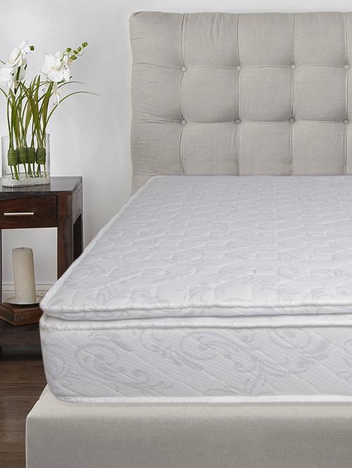  bonnel spring pillowtop mattress - double - 16681066 - Very Small Image - 1