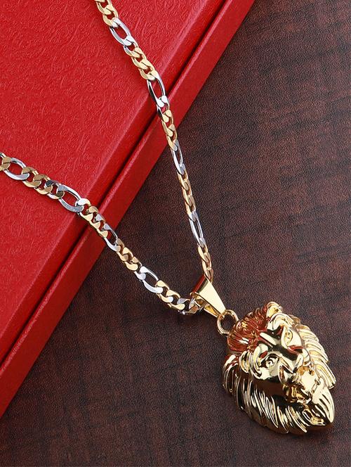 Gold Metal Pendant - 16681420 - Very Small Image - 1