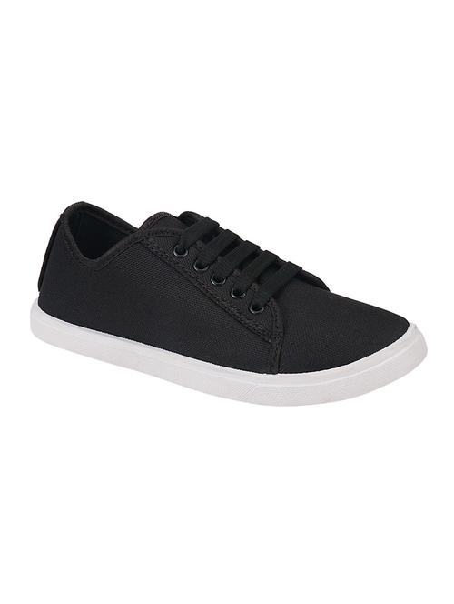 black lace-up sports shoes - 16681632 - Very Small Image - 1