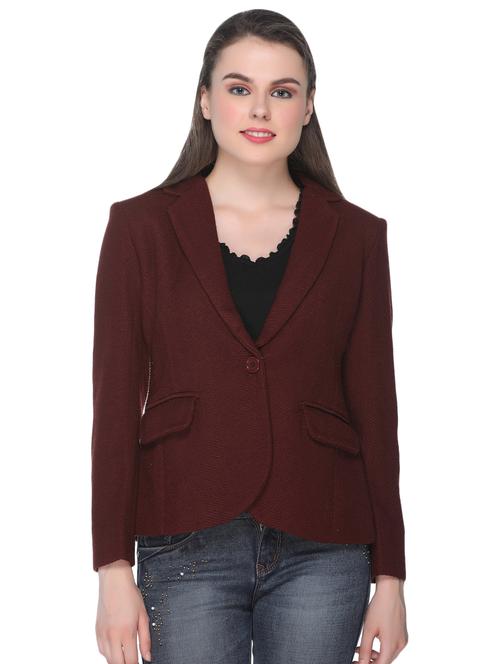 lapel neck pocket detail blazer - 16685313 - Very Small Image - 1