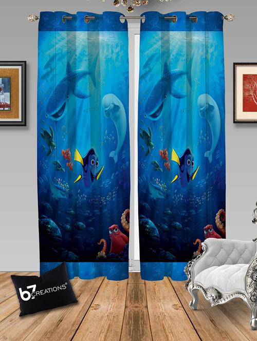 digital printed polyester window curtain - 16685604 - Very Small Image - 1