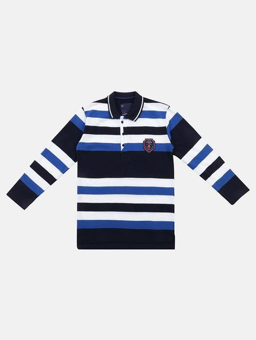 polo neck long sleeved cotton t-shirt - 16688690 - Very Small Image - 1