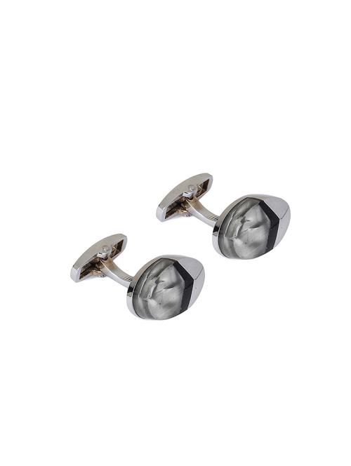 grey metal cufflinks - 16689867 - Very Small Image - 1