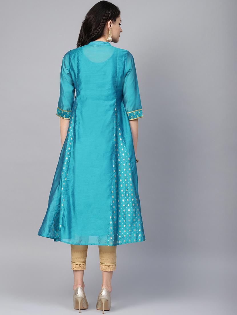 women's front slit kurta - 16693066 - Standard Image - 2