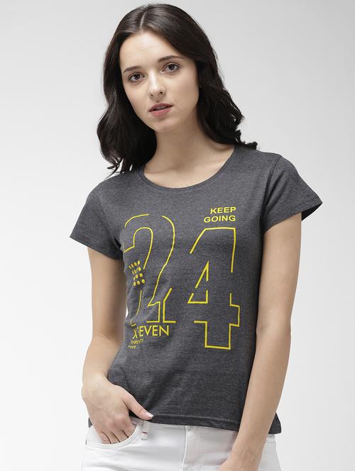round neck graphic tee  - 16693673 - Very Small Image - 1