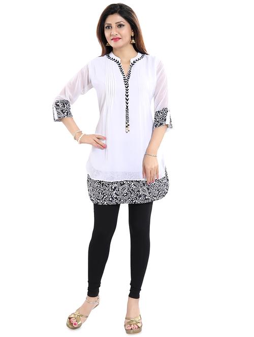 pintucks a-line kurta - 16694921 - Very Small Image - 1