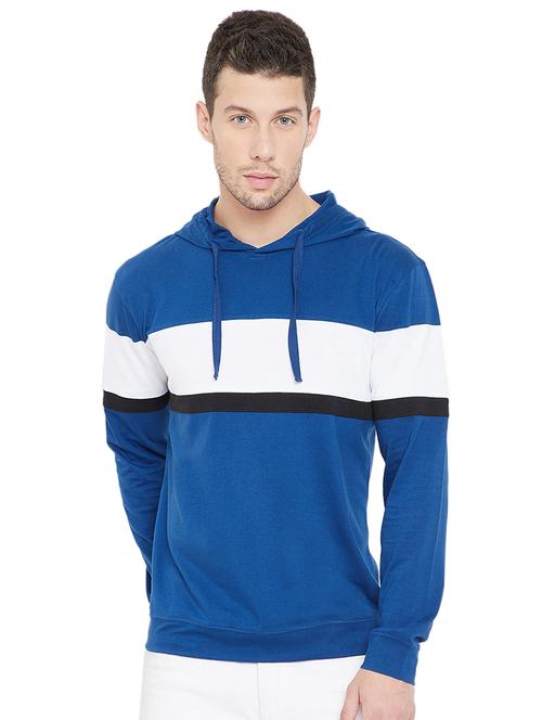 mens color block sweatshirt - 16696100 - Very Small Image - 1