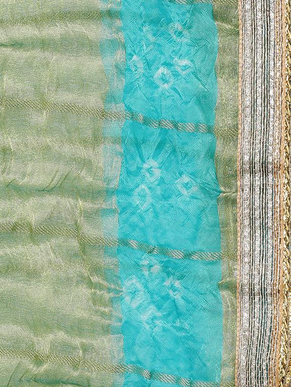gota patti bandhani dupatta - 16698268 - Zoom Image - 3